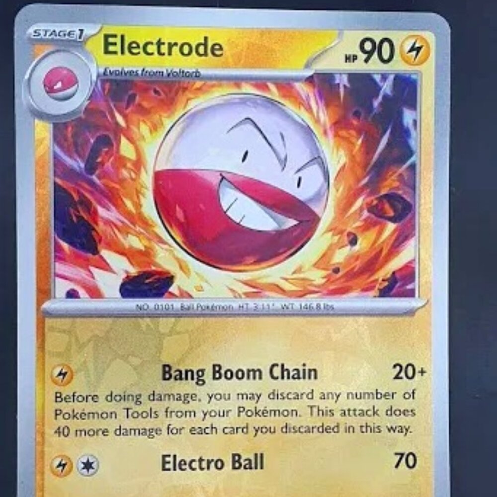 Electrode reverse holo